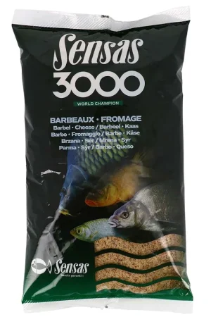 Amorce Sensas 3000 BARBEAU FROMAGE Authentique