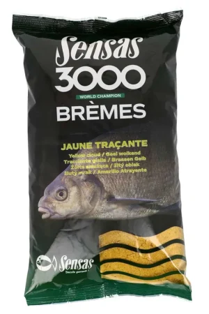Amorce sensas 3000 bremes jaune tracante 1kg Dernière Chance