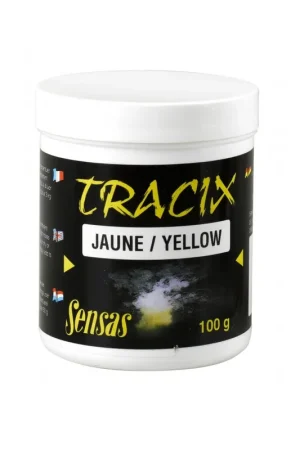 Soldes Additif spécial amorces sensas tracix jaune 100g