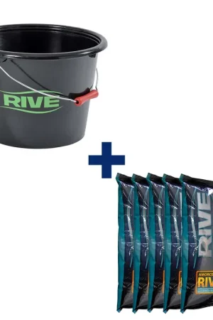 Solde Pack Seau + 5kg d'Amorce Rivière