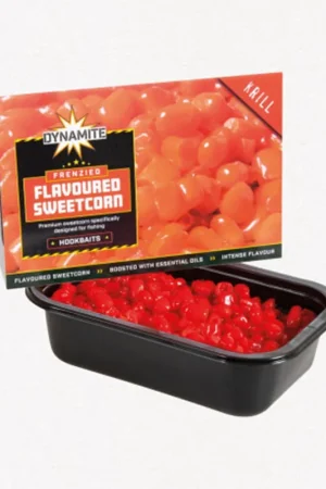 Commande En Gros Ma&iuml;s Doux DYNAMITE BAITS Frenzied Sweet Krill Red 200g