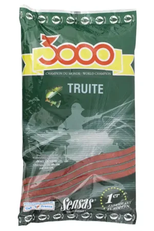 Solde Amorce 3000 SENSAS Truite 800g