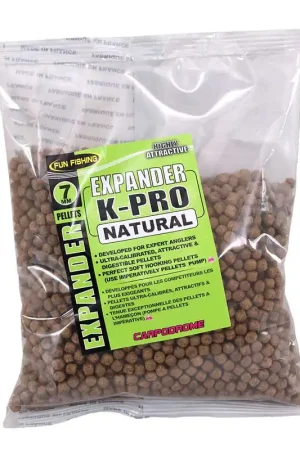 Meilleur Choix Pellet fun fishing k-pro expander natural 300g - 6mm