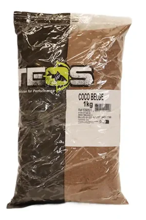 Farine pour la pêche au coup active baits coco belge 1kg Promotion Saisonnière