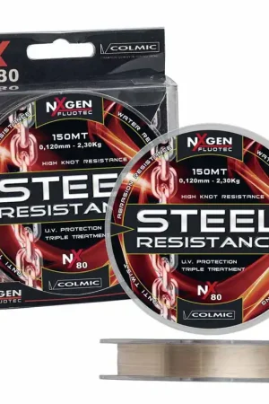 Nylon corps de ligne Colmic STEEL RESISTANCE 150M Populaire