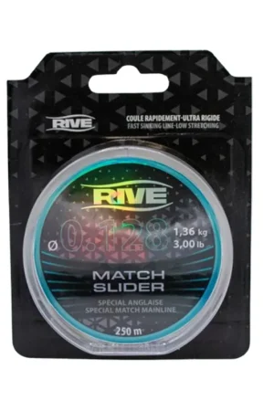 Nylon Rive Match Slider 250m 14.8/100 Expédition Rapide