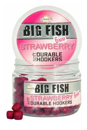 Meilleure Vente Pellets Mous Dynamite Baits Durable Hook Pellets Strawberry 6mm