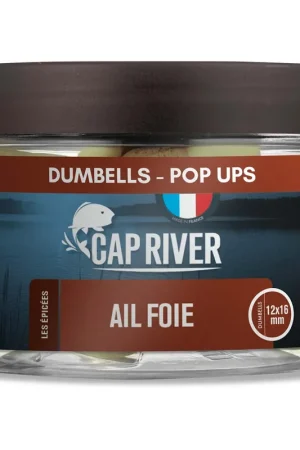 Offre Exclusive Dumbells Pop Up Cap River Ail Foie 12x16mm