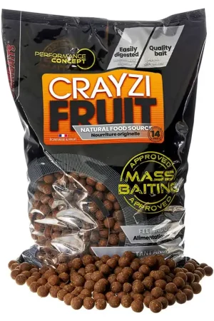 Bouillettes Starbaits PC Crayzi Fruit Mass Baiting 3kg Promotion