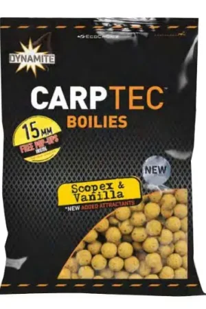 Vente Directe Bouillettes Dynamite Baits Carptec SCOPEX & VANILLA 1.8kg