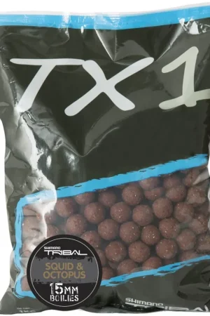 Bouillettes Shimano TX1 Squid et Octopus 15mm Dernier Modèle