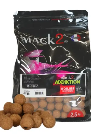 Bouillettes Mack2 Coffee Cream 2.5kg 20 mm Expédition Rapide