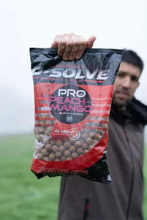 Bouillettes Starbaits Pro Peach and Mango D-solve 20 mm 2.5 kg Paiement Sécurisé