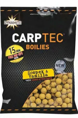 Bouillettes Dynamite Baits Carptec Scopex Vanille 900g Satisfait Ou Remboursé