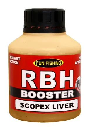 Booster Fun Fishing RBH Scopex & Liver 250ml Marque