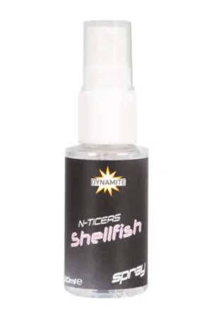 Achat Immédiat Spray Dynamite Baits N-Ticers Shellfish 30ml