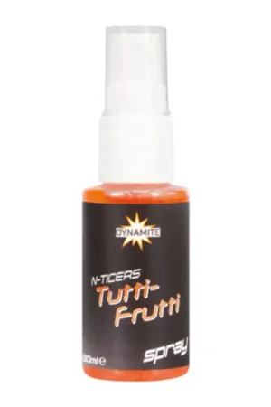 Spray Dynamite Baits N-Ticers Tutti-Frutti 30ml Expédié Aujourd'hui