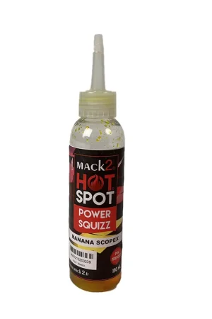 Satisfait Ou Remboursé Booster carpe mack2 power squizz Scopex Banane 150ml