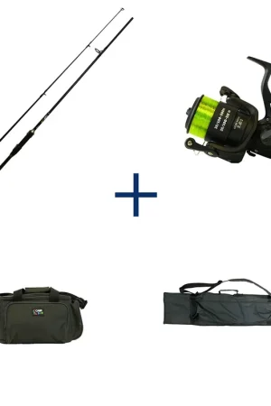 Pack Carp Kidz 2 Cannes + 2 Moulinets Fourreaux + Carryall Prix Choc