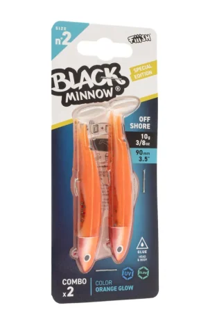 Leurre souple Fiiish Double Combo Black Minnow 90 Offshore 10g Acheter Direct
