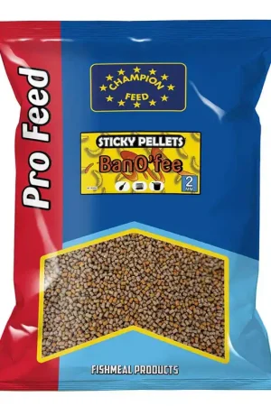 Pellets Champion Feed Sticky Pellets 2mm bano'fee 650G Usine Directe