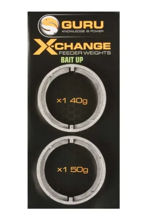 Cages feeder coup guru x-change bait up feeder heavy spare weight pack Offre Exclusive
