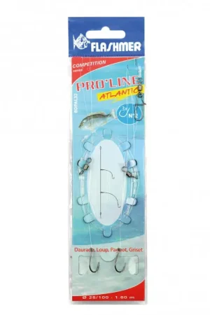 Bas de Ligne Pro line Atlantic 2ham Flashmer Nouvel Arrivage