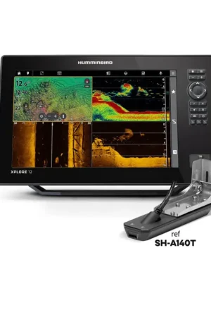 Sondeur Humminbird Combiné Tactile XPLORE 12-MEGA SI+-Sonde Tableau Arrière + T° Offre Limitée