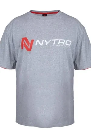 Nytro Light Marl Grey Tee Shirt Marque