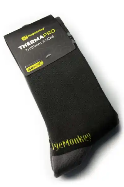 Chaussettes thermiques RidgeMonkey APEarel ThermaPro Green Acheter Direct