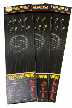 Guru SMWG Banded Ready Rigs 6" (8 Pièces) Seulement Aujourd'hui