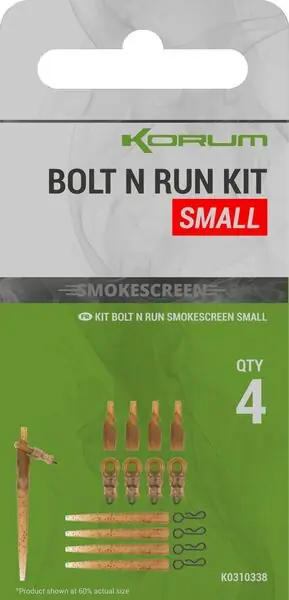Kit de montage auto-ferrant coulissant Korum Écran de fumée (4 pièces) Seulement Aujourd'hui