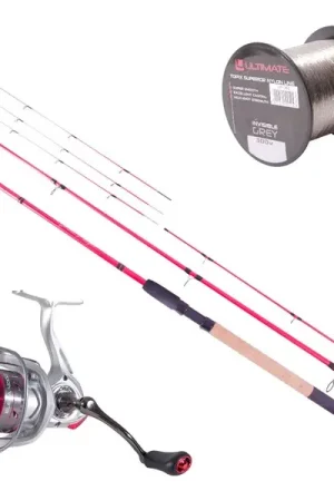 Retour Gratuit Set de pêche au feeder Ultimate Pink Feeder 3.00m (40-80g)