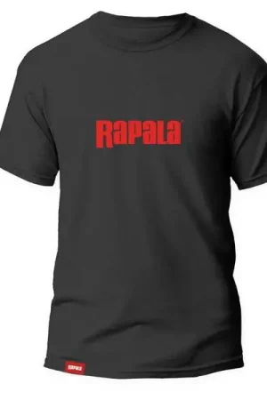Marque T-Shirt Rapala Black Red Logo