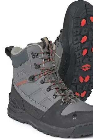 Soldes Bottes de Wading à Crampons Westin W6 Dark Shadow