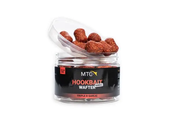 Solde Hookbait Wafter Dumbell MTC Baits Triple R Garlic (12x18mm)