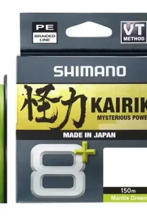 Tresse Shimano Kairiki 8+ M. Green 150m Nouvel Arrivage
