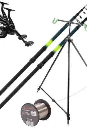 Meilleur Prix Ensemble NGT Beachcaster Set Deluxe