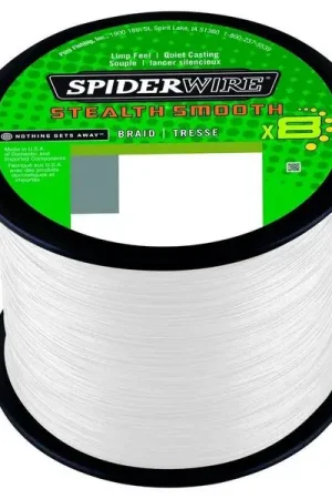 Tresse Spiderwire Stealth Smooth 8 Translucent (2000m) Certifié