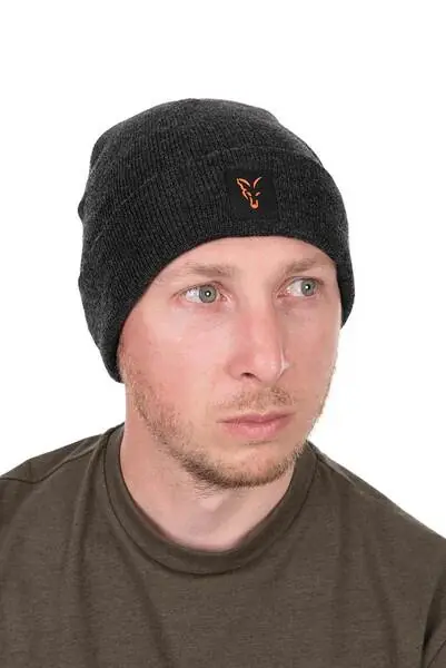 Seulement Aujourd'hui Bonnet Fox Collection noir/orange