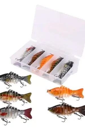 Acheter Direct Boîte Leurres Coulants Fish4All Hunter Swimbait Box Sinking 10cm (15.5g) (5 Pièces)