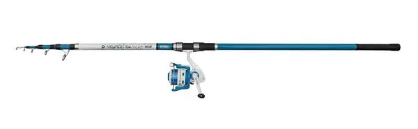 Combo Canne Mitchell Neuron SW II Tele Surf 3.90m (80-150g) (Fil Inclus) Solde