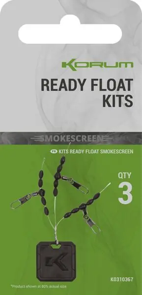 Kits Flotteurs Korum Smokescreen Ready (3 Pièces) Achat Immédiat