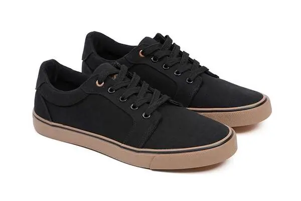 Chaussures Fox Black Canvas Commande En Gros