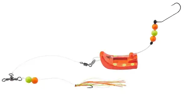 Promotion Saisonnière Montage Balzer Plattfisch Perchman Rouge