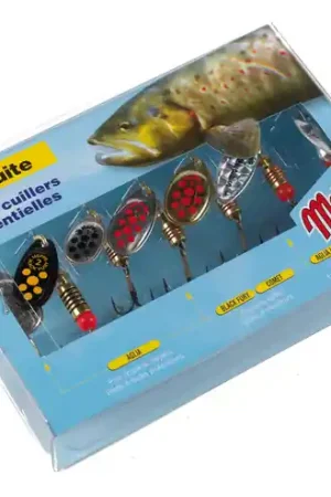 Kit de leurres truite Mepps Lure Kit Trout (7 pcs) Quantité Limitée