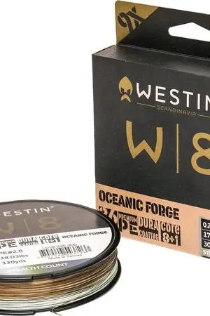Tresse Westin W8 9-Braid Oceanic Forge Stealth Count (300m) Vente Flash