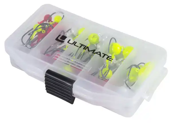 Boîte de têtes plombées en plomb multicolores Ultimate (3.5-14g) (45pièces) Nouvelle Collection