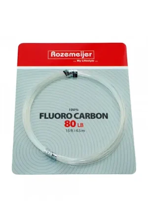 Rozemeijer 100% Fluorocarbon Leader 80lb (4,5m) Bon Plan