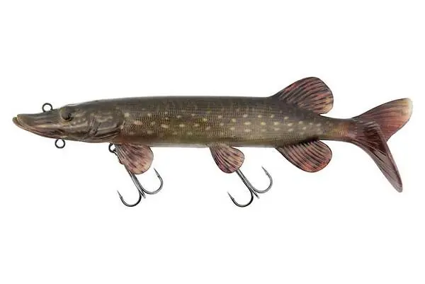 Paiement Sécurisé Leurre Souple Ultra-Réaliste Fox Rage Replicant Brochet 25cm (125g)